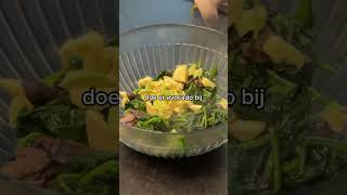 warme spinazie salade [upl. by Arriat]