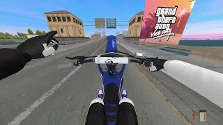 I CANT POST ON YOUTUBE  YZ125 MX BIKES GTA VICE CITY [upl. by Watkin140]