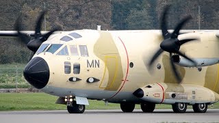 Spartan C27J Royal Moroccan Air Force  Takeoff in Berne HD [upl. by Neidhardt]