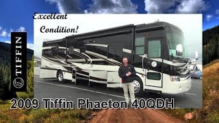 PreOwned 2009 Tiffin Phaeton 40QDH  Mount Comfort RV [upl. by Melanie]