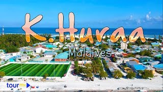 K Huraa Island Tour  Huraa  Maldives [upl. by Drofhsa574]