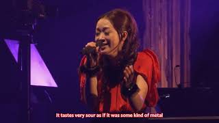 Kalafina Red moon live 2010Natsu no ringo subbed [upl. by Alfi]