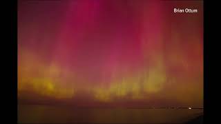 Northern Lights timelapse from Ontario Canada [upl. by Nannette]