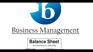 Constructing a Balance Sheet for IB [upl. by Ecilayram]