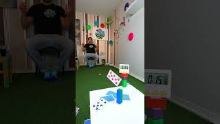 🎩 Magic Moments 35 shorts trickshots entertainment [upl. by Noreik]