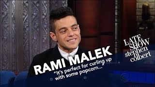 Rami Malek Had To Watch Queen Listen To Him Sing Queen [upl. by Lytsirhc]