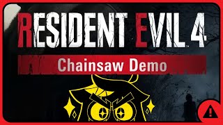 THE RESIDENT EVIL 4 CHAINSAW DEMO [upl. by Ecirehs]