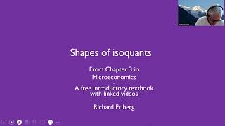 Shapes of isoquants [upl. by Modestia]