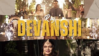 DEVANSHI amp RAJ  WEDDING HIGHLIGHT  SAME DAY EDIT  AKSHAR EDITS [upl. by Trinl]