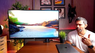 This 32” monitor is a Amazing  LG 4K 32 Ultrafine ergo review 32un880 [upl. by Alisun645]