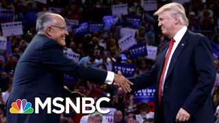 Lawrence Rudy Giuliani Gives ‘Incoherent’ Defense Of President Donald Trump  The Last Word  MSNBC [upl. by Amikat841]