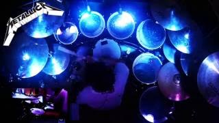 METALLICA  Enter Sandman  DRUM COVER HD  By Marco Crivellari [upl. by Inilahs]