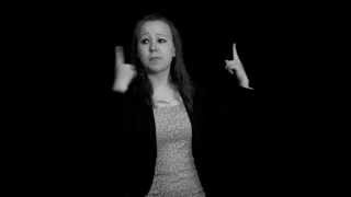 Cliche Love Song  Sign Language Cover by Camilla Abelgren and Basim [upl. by Gladis]