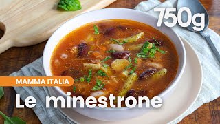 La recette du minestrone la soupe de légumes italienne  750g [upl. by Maire]