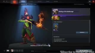 Spellbinder Quest Windranger Mythical Set Bindings of The Battle Ranger Set Dota2 TI 6 Battle Pass [upl. by Noreg]