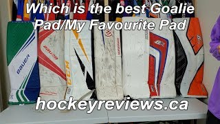 What is the best goalie padmy favourite hockey goalie pad [upl. by Acirred]