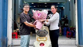 Bàn giao siêu phẩm quotPhi Lý Nhất Thị Trườngquot  Vespa946 Christian Dior New 100 ghép BS 56789 [upl. by Nyleikcaj]