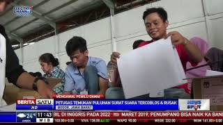 KPU Kabupaten Bogor Temukan Puluhan Surat Suara Rusak dan Tercoblos [upl. by Savitt492]