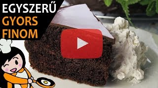 Sacher torta  Recept Videók [upl. by Baron]