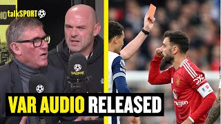 quotYOURE NOT A TRAINED REFEREEquot 😳 Simon Jordan CALLS OUT Danny Murphy Over Fernandes Red Card Audio🔥 [upl. by Kenta815]