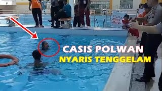 Detikdetik Casis Polwan Nyaris Tenggelam Saat Tes Renang Apa Yang Terjadi [upl. by Lemmueu]