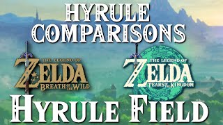 How Hyrule Field has Changed  HYRULE COMPARISONS [upl. by Devitt]