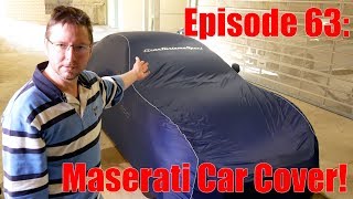 Unboxing Maserati Car Cover  Episode 63 [upl. by Eram534]