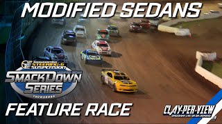 Modified Sedans  TSS Smackdown Series  Toowoomba  19th Oct 2024  ClayPerView [upl. by Lounge]