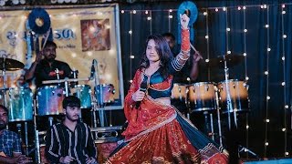 Mansi Kumawat live garba program live umanagar Diwali fastival Garba [upl. by Eselehs]