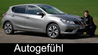 Nissan Pulsar Tiida FULL REVIEW test driven 12T Accenta new neu 20162017  Autogefühl [upl. by Durning322]