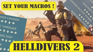 🚀 STRATAGEMS BOARD FOR KEYBOARD amp MOUSE MACROS SETUP  HELLDIVERS 2 🚀 [upl. by Melisent183]