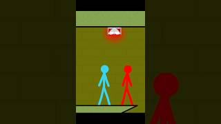 Watergir and Fireboy  Short 31 animation stickmananimation alanbecker stickman [upl. by Calida]