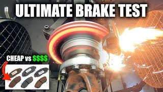 What Are The Best Brake Pads Cheap vs Expensive Tested [upl. by Wilburt]