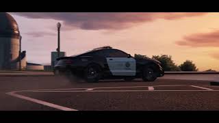 GTA 5  Dominator GTX Police  Rockstar Editor [upl. by Engvall]