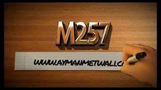 M257  Meeting 1  Part 2  by Ayman Metwali [upl. by Vanhomrigh]