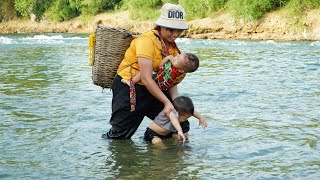 How to harvest giant oysters to sell at the market cook oyster porridge for children  Ly Thi Ngoan [upl. by Lyrret]