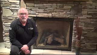 Gas Fireplace Odor Video [upl. by Aloibaf518]