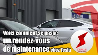 Voici comment se passe un rendezvous dentretien chez Tesla [upl. by Ard]