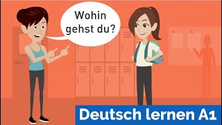 Deutsch lernen mit Dialogen  Lektion 19  sich vorstellen  Personalpronomen  Akkusativ [upl. by Balcke]