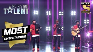 Badshah Loved The Vibe Of This Bands quotEuphony Touchquot Indias Got Talent Season 9Most Entertaining [upl. by Draude758]