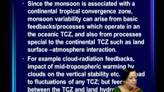 Mod05 Lec12 Tropical Convergence Zones and the Indian monsoon  Part 2 [upl. by Assela]