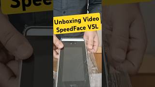 SpeedFace V5L Access Control Machine Unboxing shortvideo [upl. by Ynnoj]