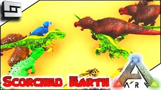 MODDED ARK Scorched Earth  DINO BATTLE E22  Ark Survival Evolved Gameplay [upl. by Zachary]