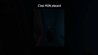 Cest MON placard phasmophobia phasmophobiagame horrorgaming ghosthunting gamingshorts shorts [upl. by Yma578]