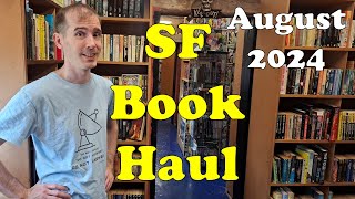 Science Fiction Book Haul  August 2024 [upl. by Amabel]