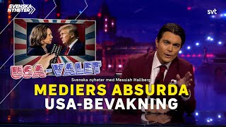 Mediernas absurda USAbevakning [upl. by Aneehsat96]