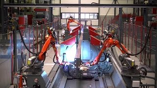 Voortman  The Fabricator  Fully automatic assembling and welding [upl. by Seow]