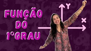 FUNÇÃO DO 1º GRAU Função Afim  Conceitos iniciais e gráfico [upl. by Nylave699]