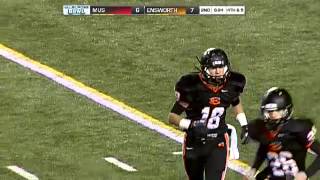 Jake Estes of Ensworth kicks a 25 yd FG 106 Ensworth in 2012 Championship [upl. by Asilec]