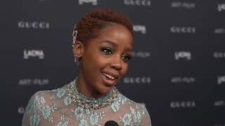 Thuso Mbedu Interview at LACMA’s 11th Annual ArtFilm Gala [upl. by Agnot]